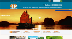 Desktop Screenshot of htstour.com
