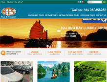 Tablet Screenshot of htstour.com